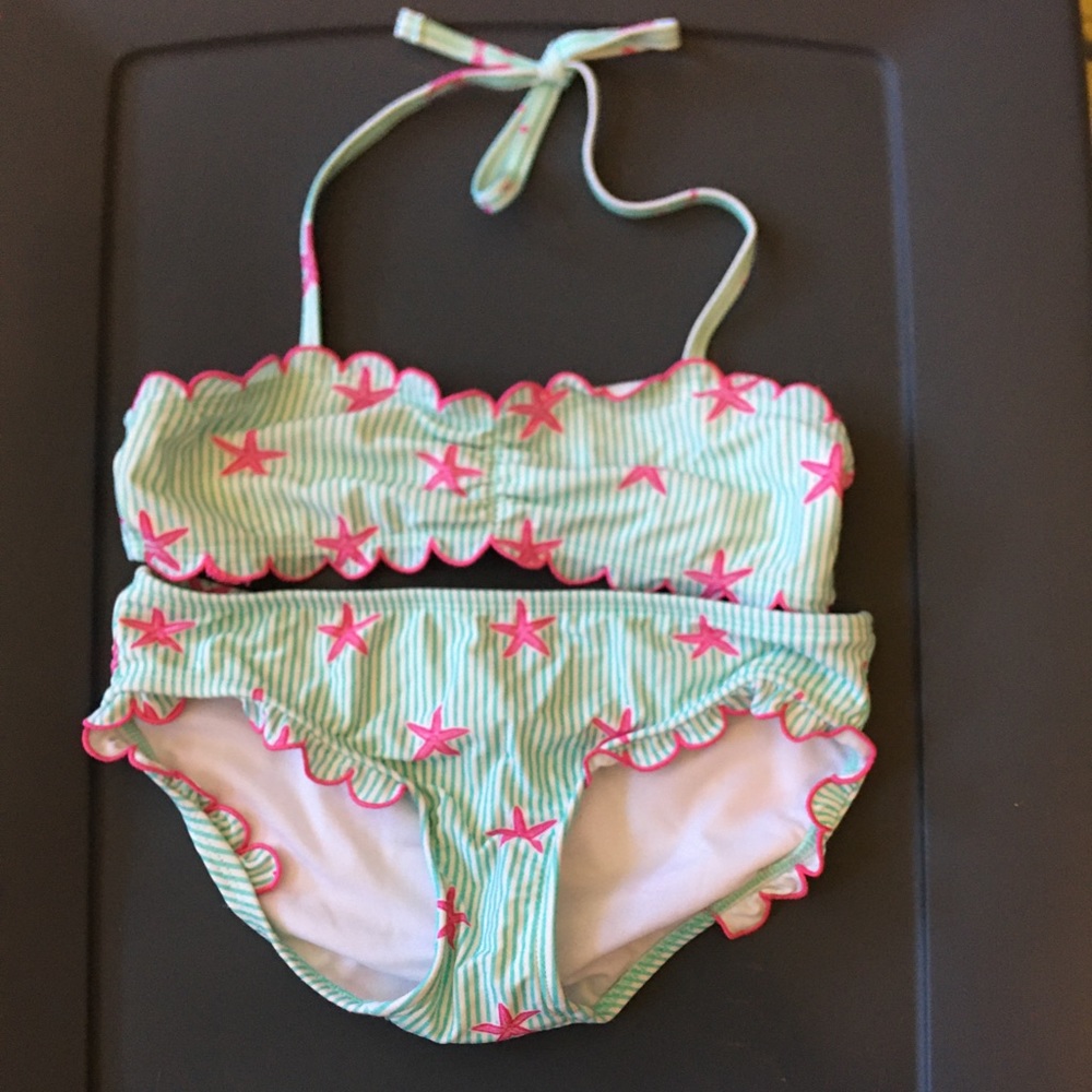 Crown & Ivy girls 2 piece swimwear